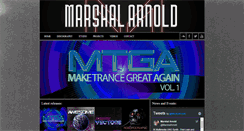 Desktop Screenshot of marshalarnold.com
